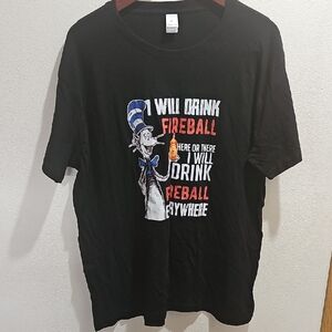 Amazon Essentials Black Graphic T-Shirt